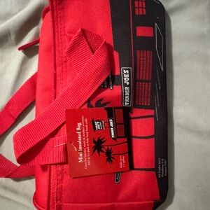 Trader Joe's Red Insulated Toiletry Bag